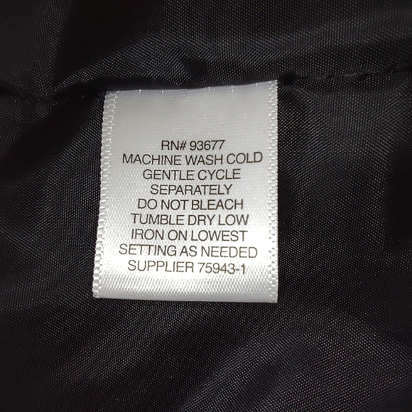 Liz Claiborne Studio Black Quilted Jacket Size Medium - Picture 8 of 8